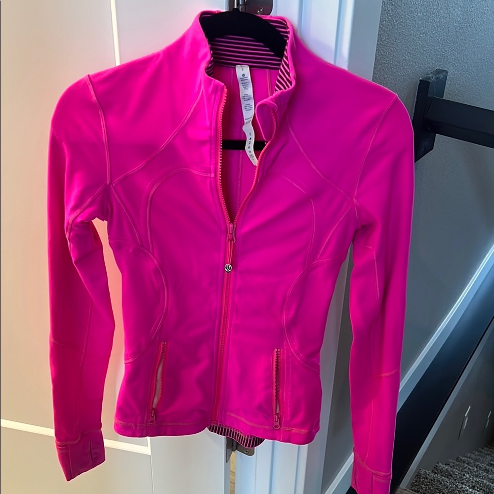 Lululemon Define Women's Pink Jacket